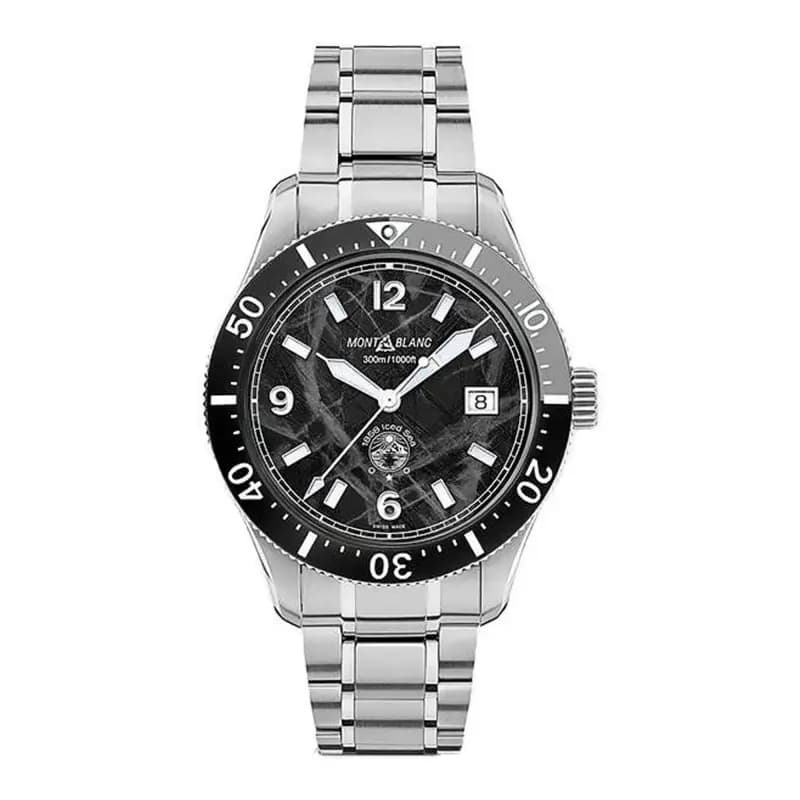 Montblanc Montre 1858 Iced Sea Automatic Date MB129371