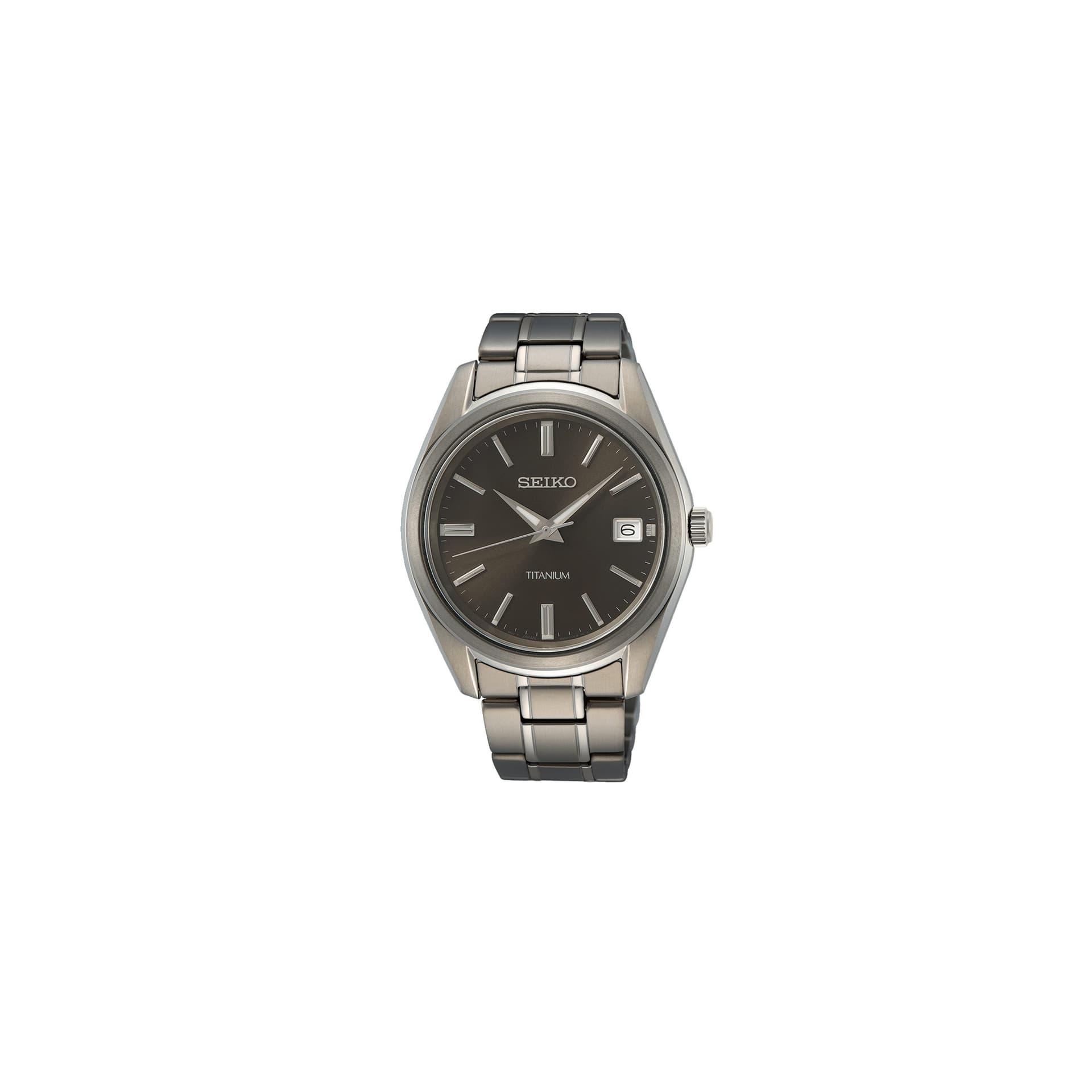 Seiko Montre Classique — cadran noir 40 mm