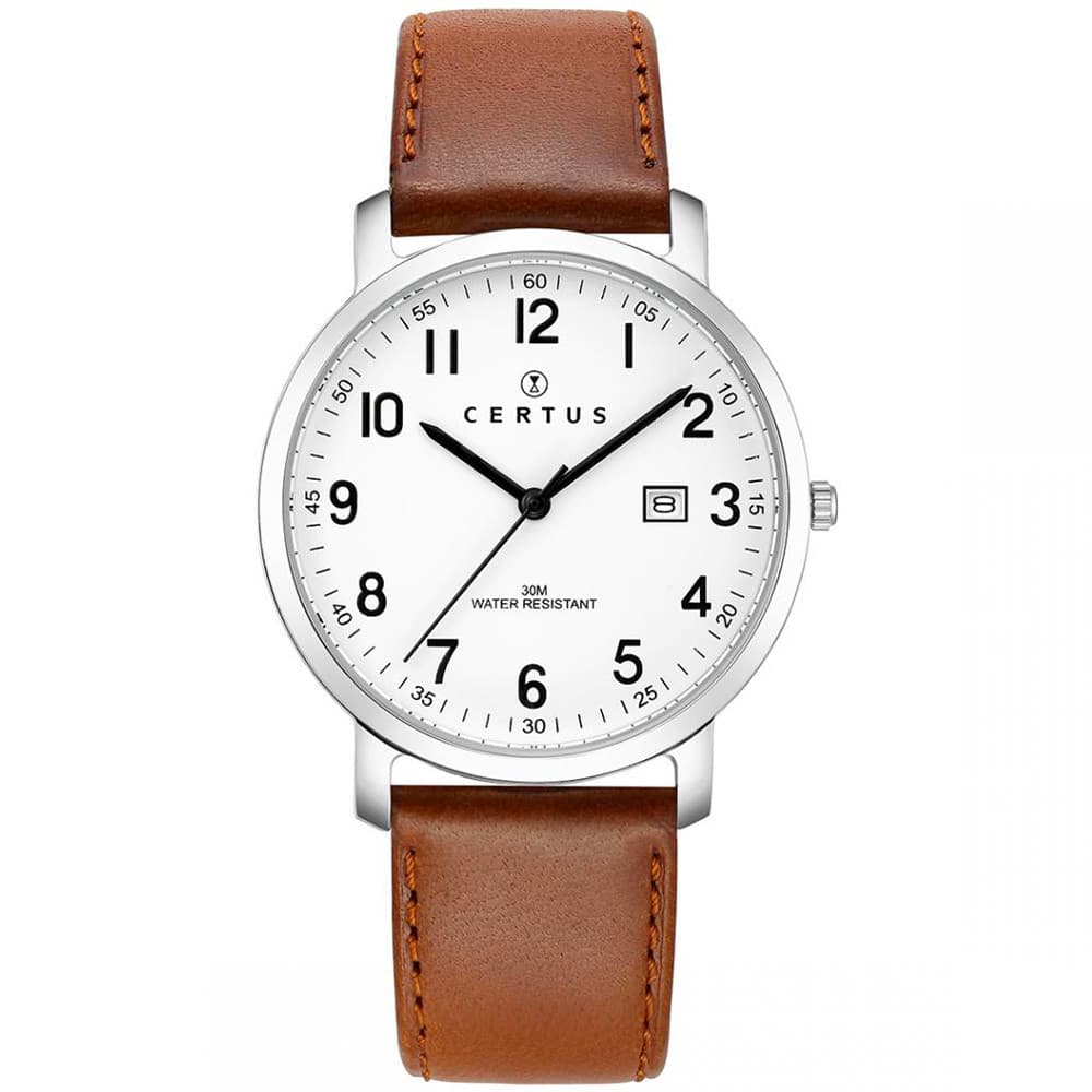 Certus Montre Certus en Cuir Marron
