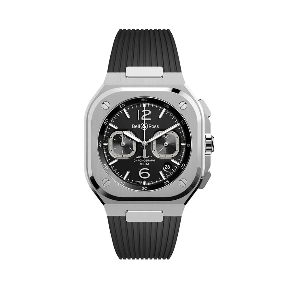 Bell & Ross BR 05 Chrono Black Steel