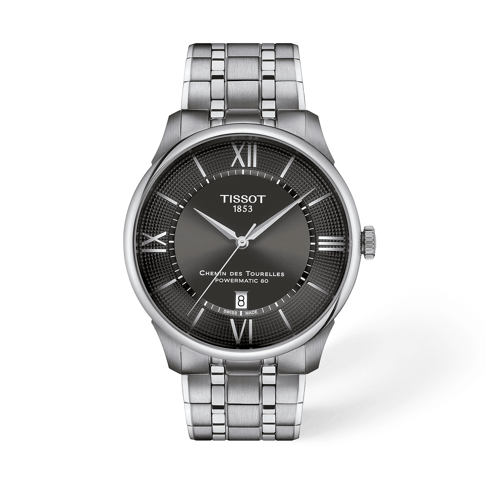 Tissot Chemin des Tourelles — cadran gris