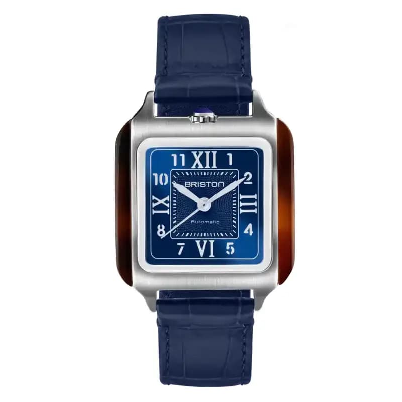 Briston Montre Streamliner Kennedy - Auto - Bleu 261936.SA.T.9.LANV