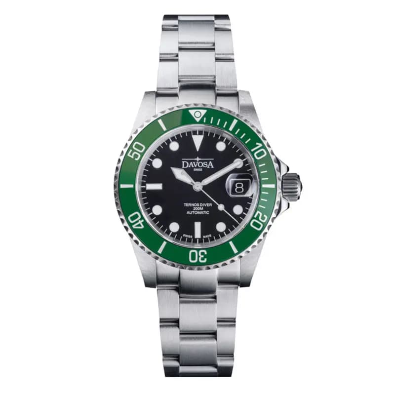 Davosa Montre Ternos Diver Automatic 40 mm Green