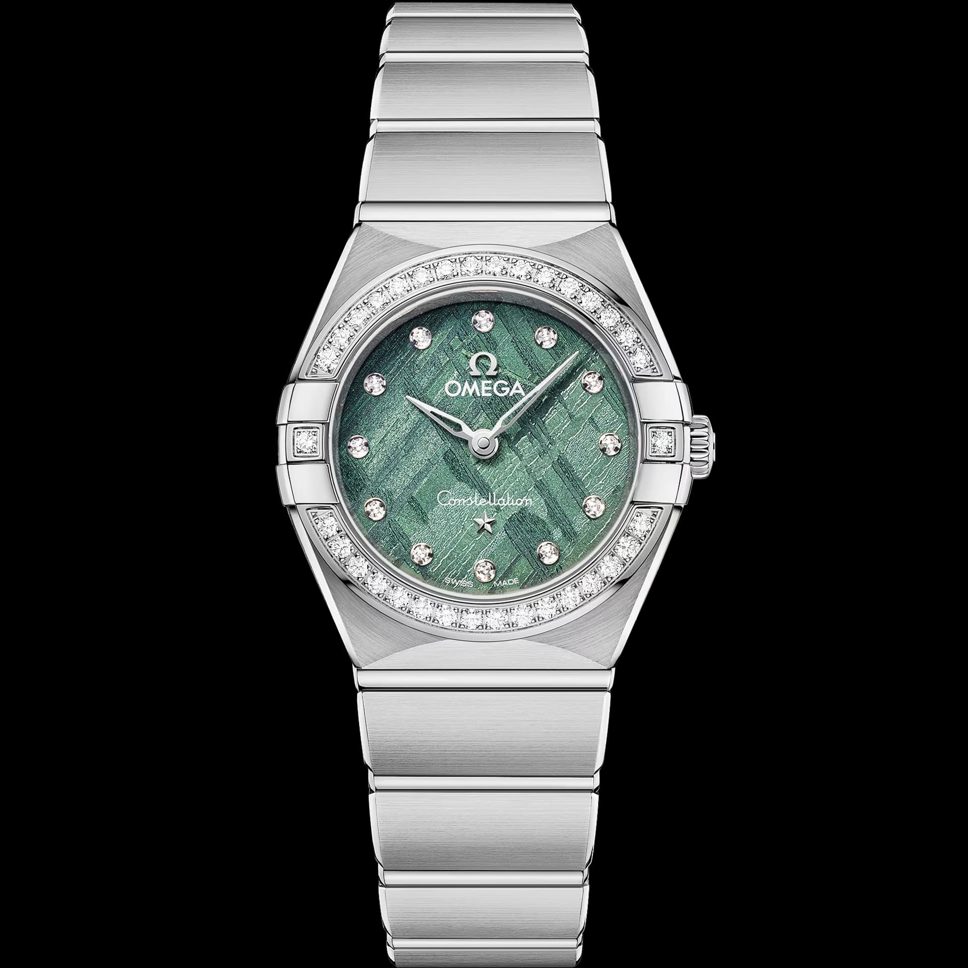 Omega Constellation 25 mm — cadran vert