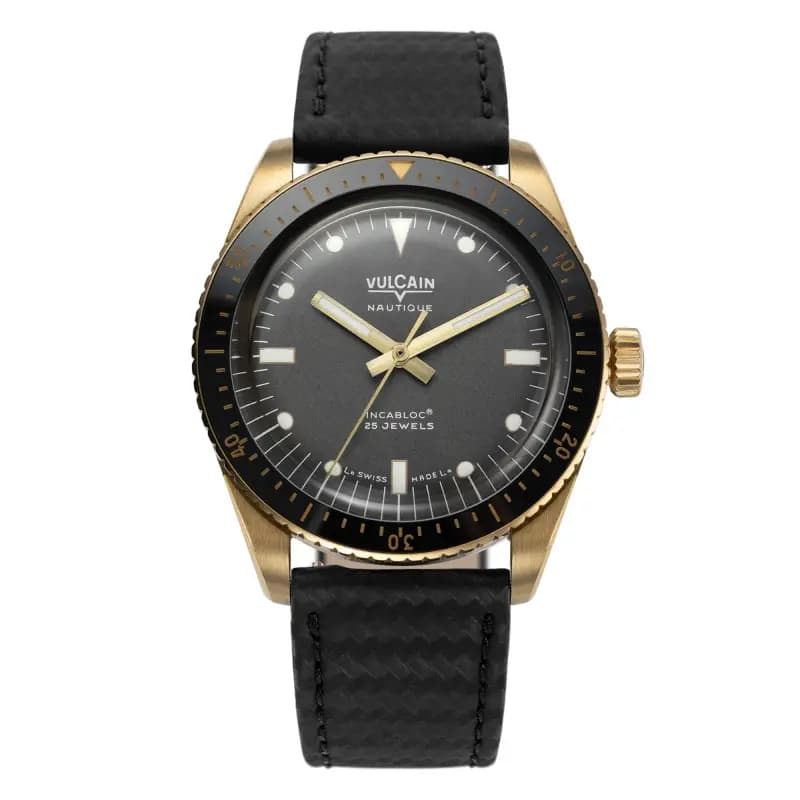 Vulcain Montre Skindiver Bronze & Grise 662170A17