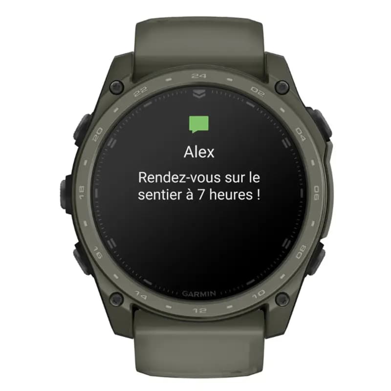 Garmin Montre Tactix® 8 51 mm, AMOLED, Cerakote® 010-04553-11