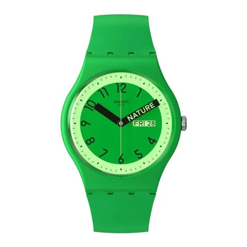 Swatch Montre Proudly Green SO29G704