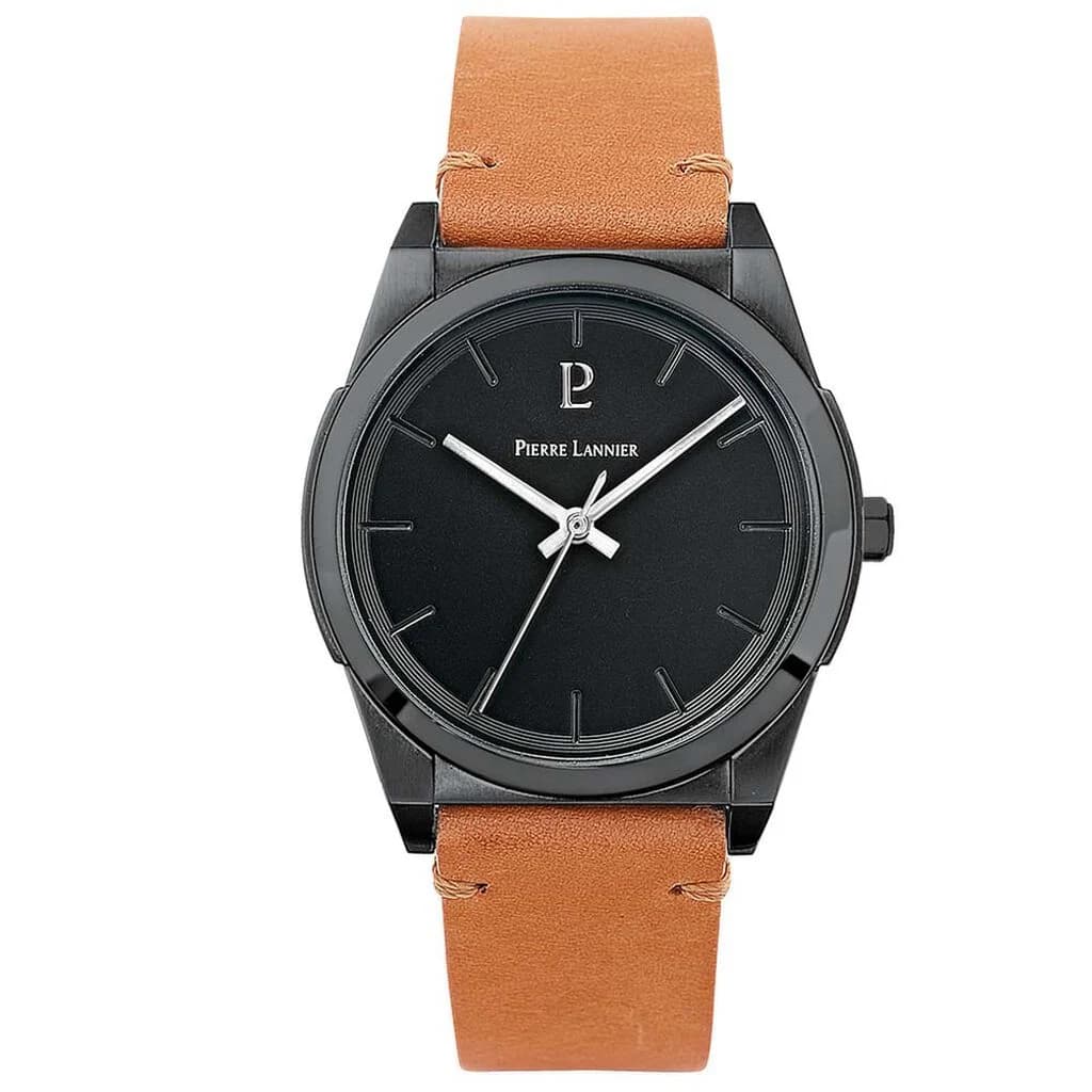 Pierre Lannier Montre Homme PIERRE LANNIER MISS CANDIDE en Cuir Marron