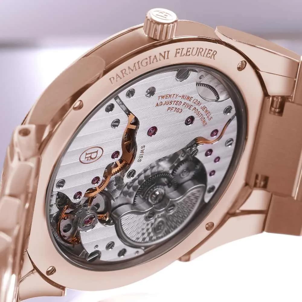 Parmigiani Fleurier Tonda Pf Micro-Rotor Rose Gold Warm Grey