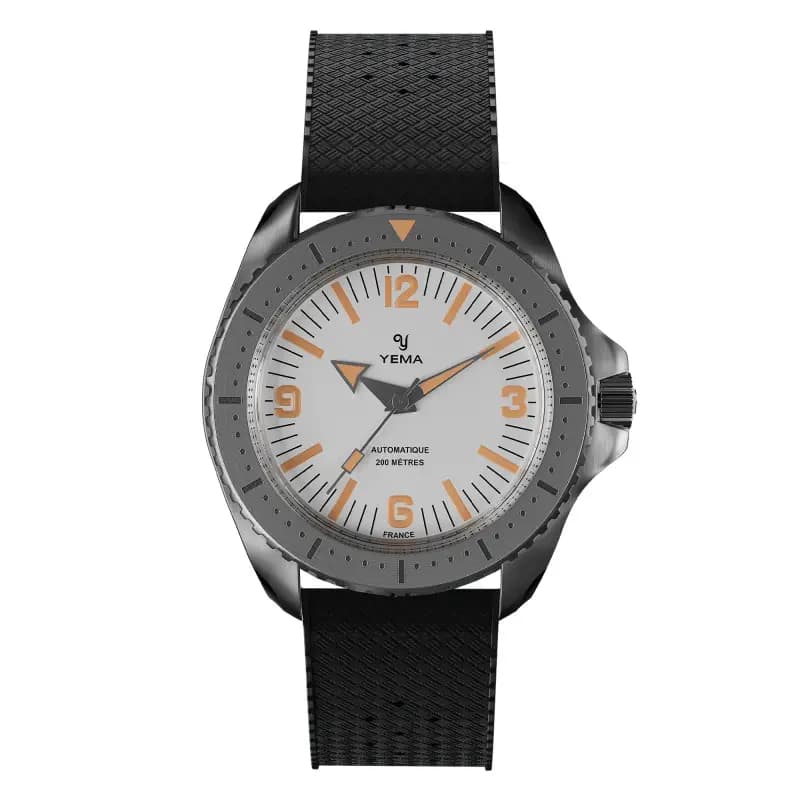 Yema Montre Diver Blanc