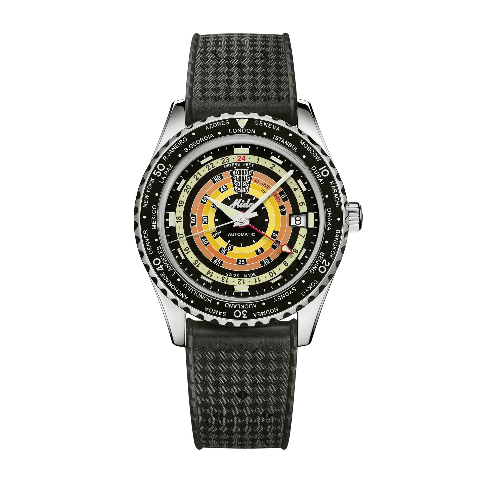 Mido Montre Mido Ocean Star Decompression Worldtimer 40,5 mm- M026.829.17.051.00