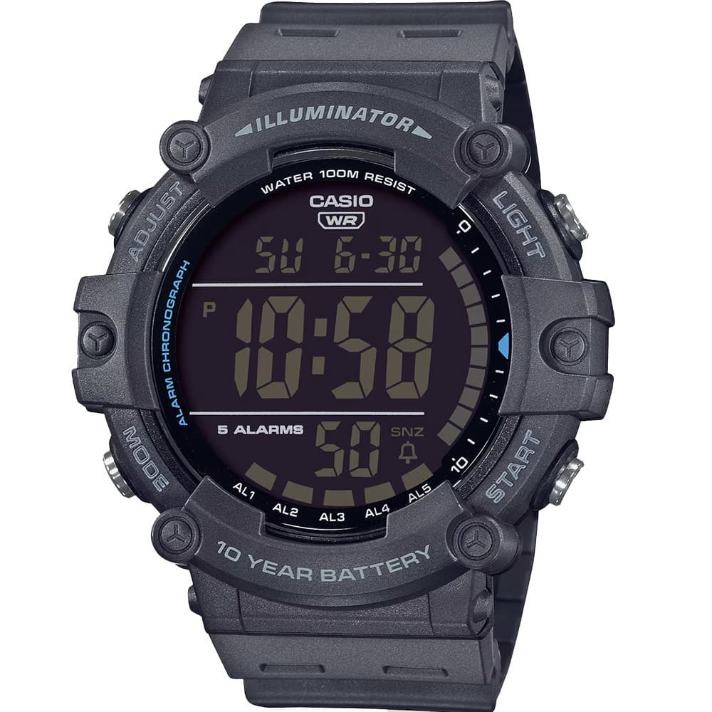 Casio Montre Casio Sport en Résine Grise AE-1500WH-8BVEF