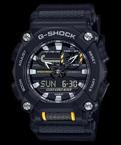 Casio GA-900-1A — cadran noir