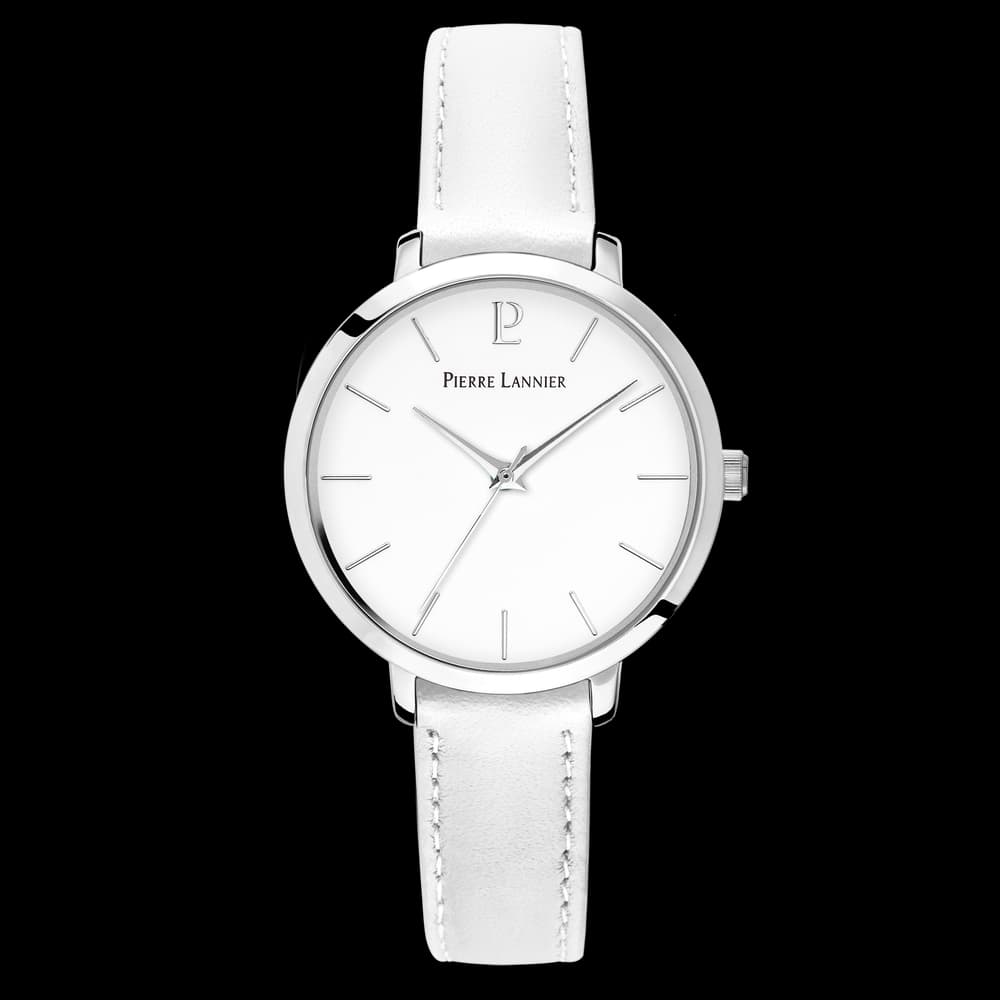 Pierre Lannier Montre quartz Femme Chouquette Blanc