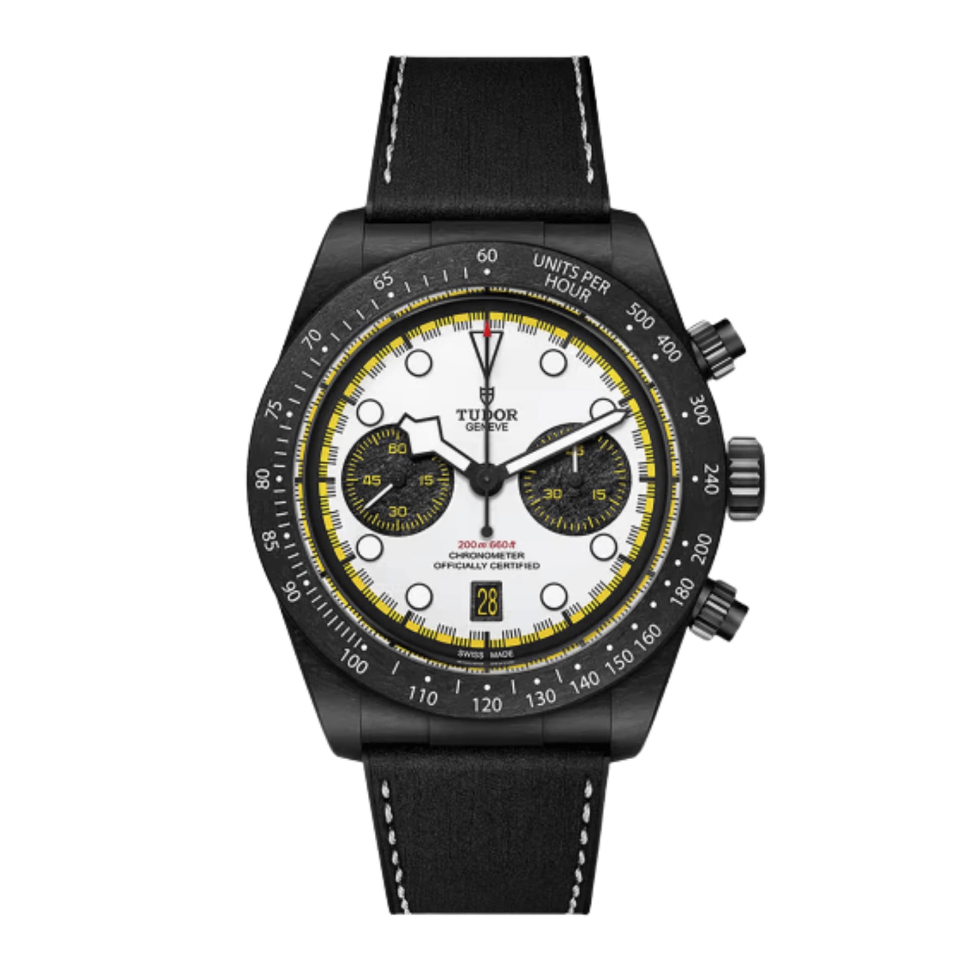 Tudor Black Bay Chrono Carbon 26 — boîtier carbone