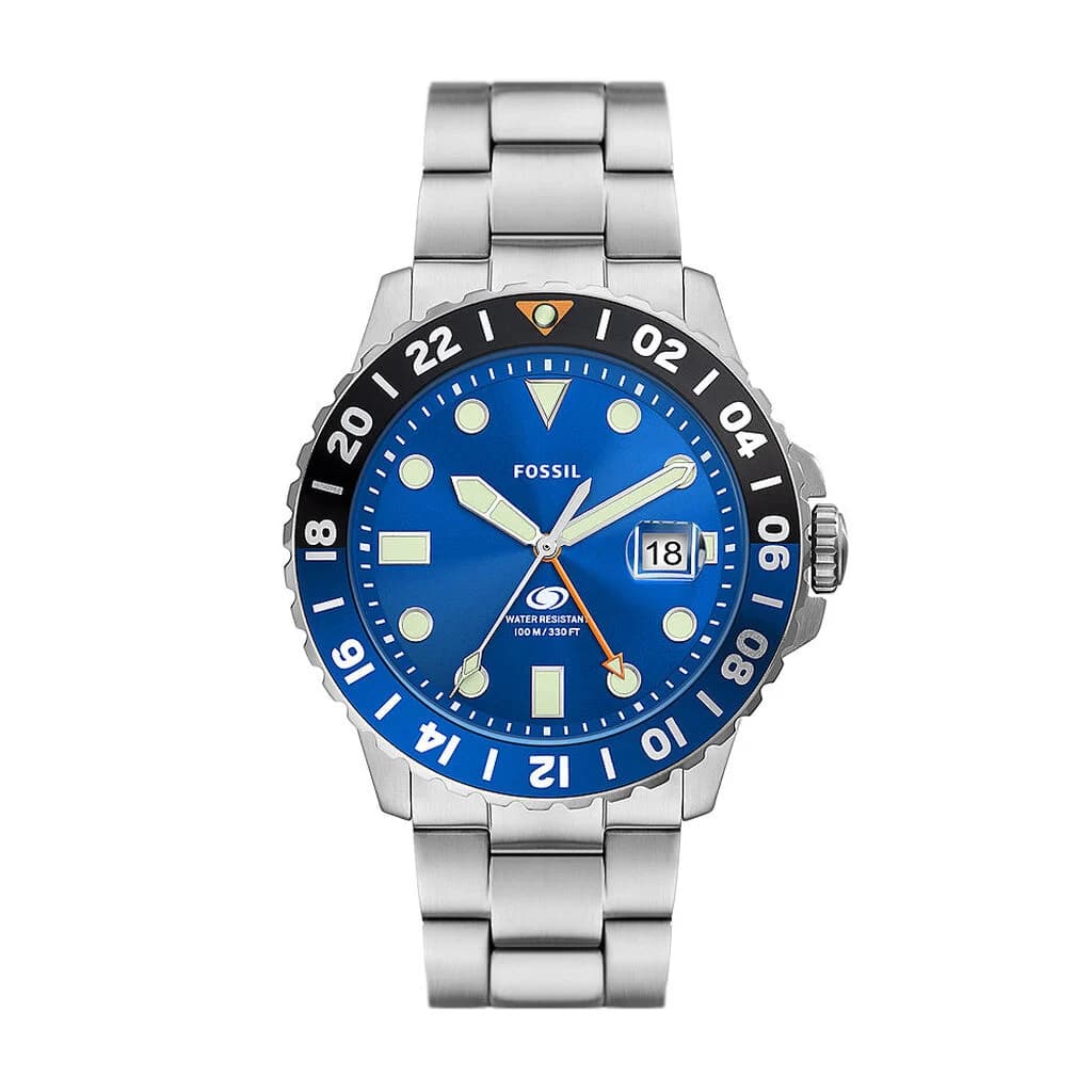 Fossil Collection Fossil Blue — cadran bleu