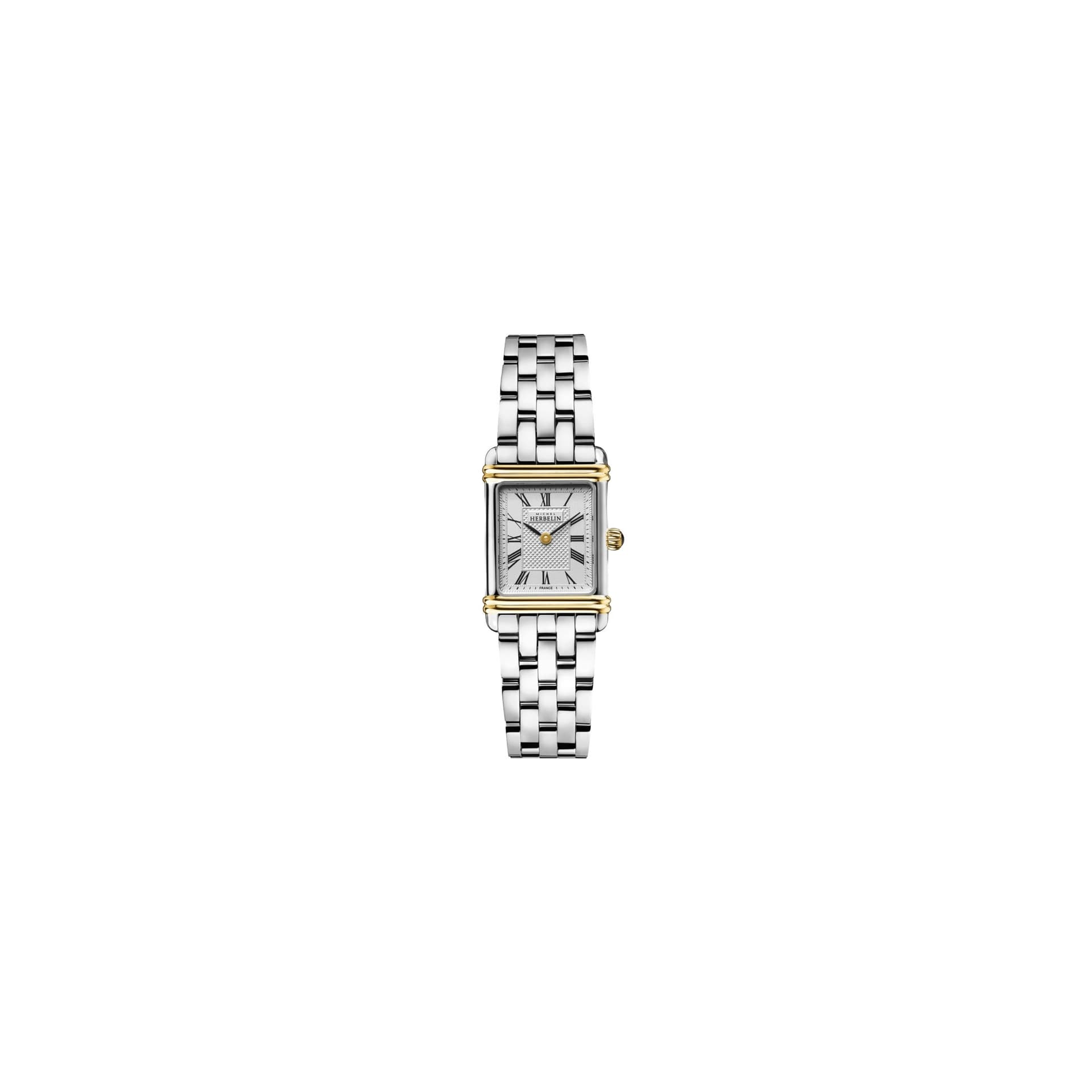 Michel Herbelin Montre michel herbelin Art déco Acier et PVD Doré - 17478/T08B2