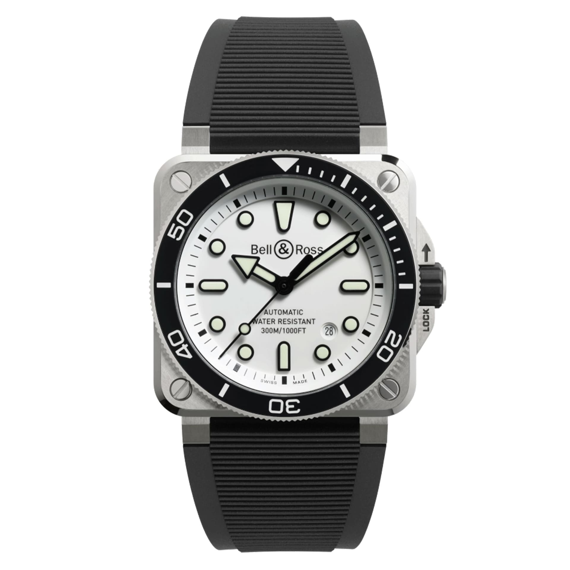 Bell & Ross BR 03 Diver White Steel