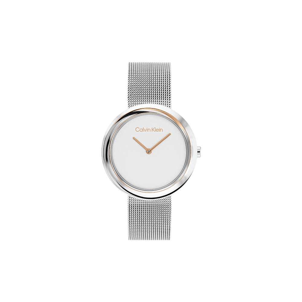 Calvin Klein Montre Calvin Klein en Métal Argenté