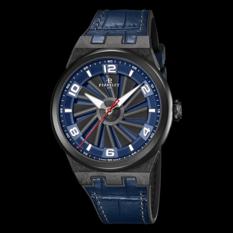 Perrelet Montre Turbine Carbon Racing A4065/3