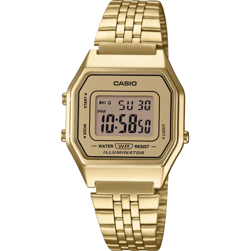 Casio Collection Vintage — boîtier doré