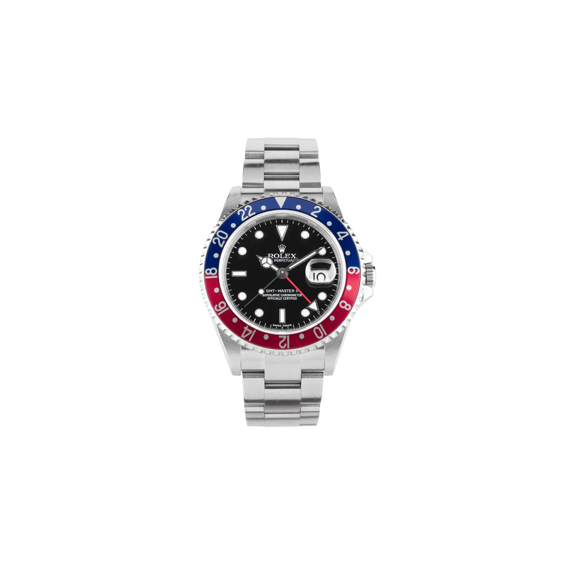 Rolex GMT-Master II — bracelet gris