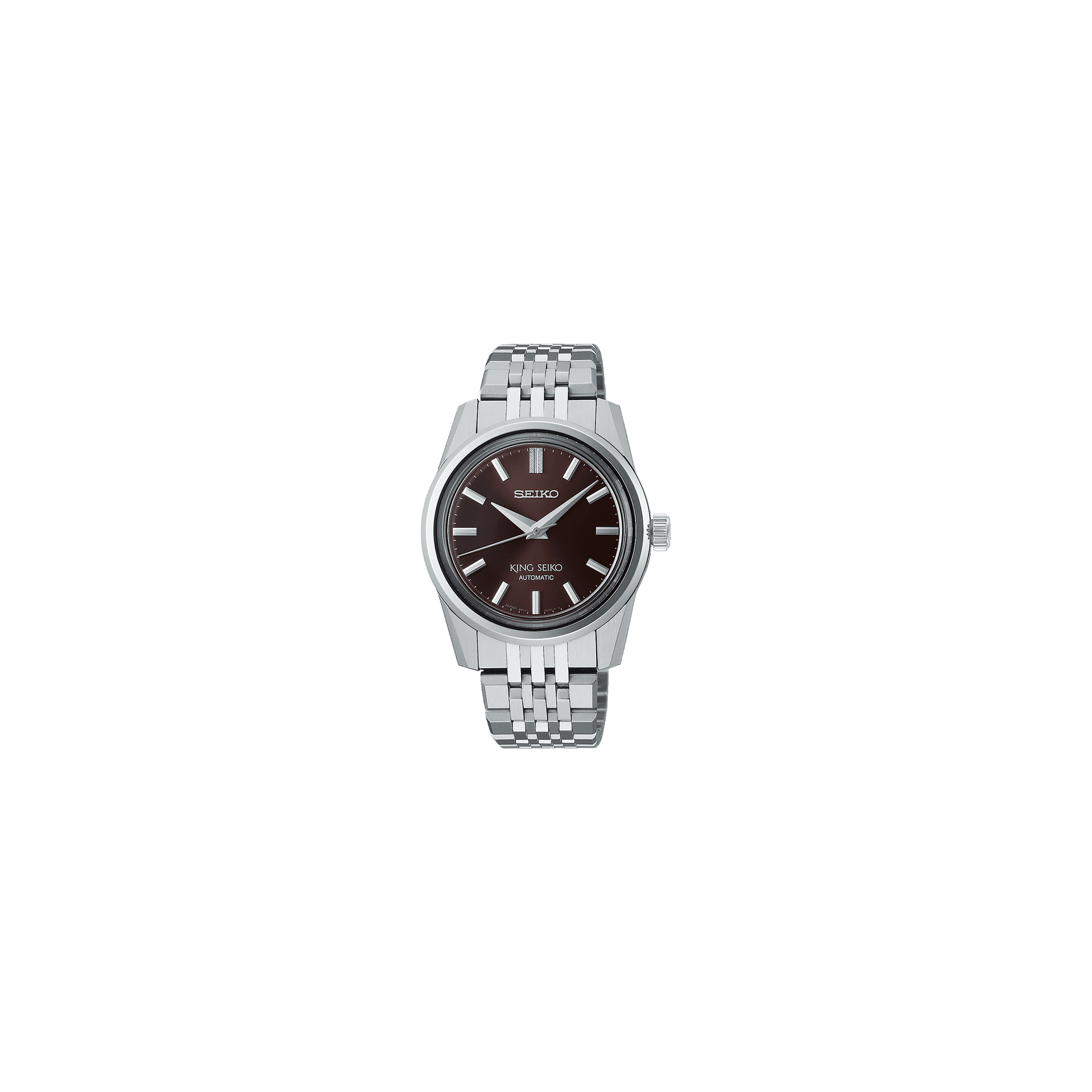 King Seiko — cadran marron 37 mm
