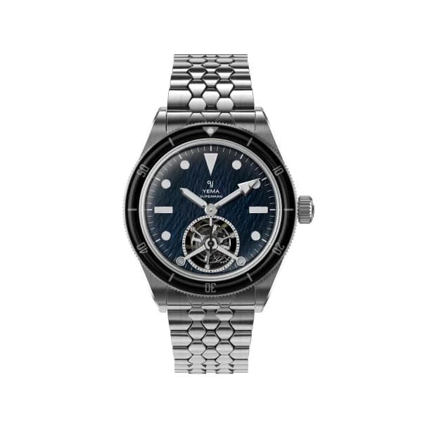 Yema Montre Yema Superman Tourbillon CMM.31 Titane 43 mm Édition Limitée