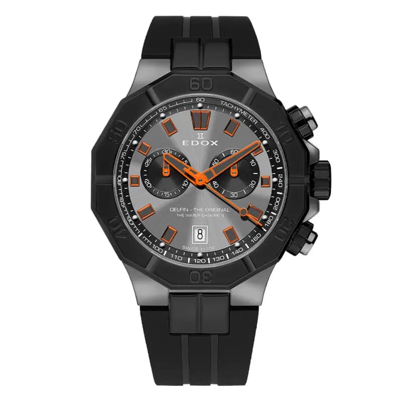Edox Montre Delfin the Original Chronograph 10113-37GNCA-GNO