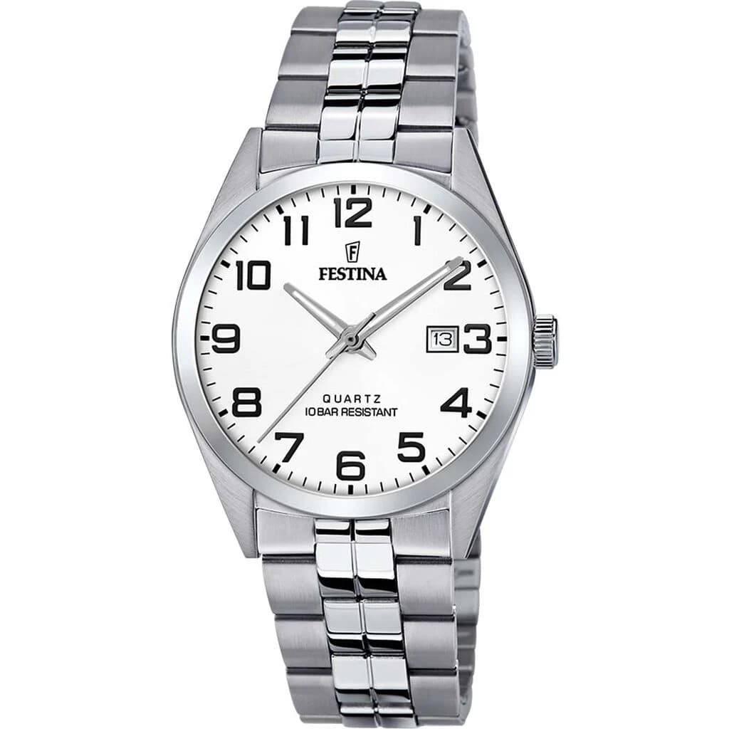 Festina Montre Festina Collection Classique en Acier Argenté