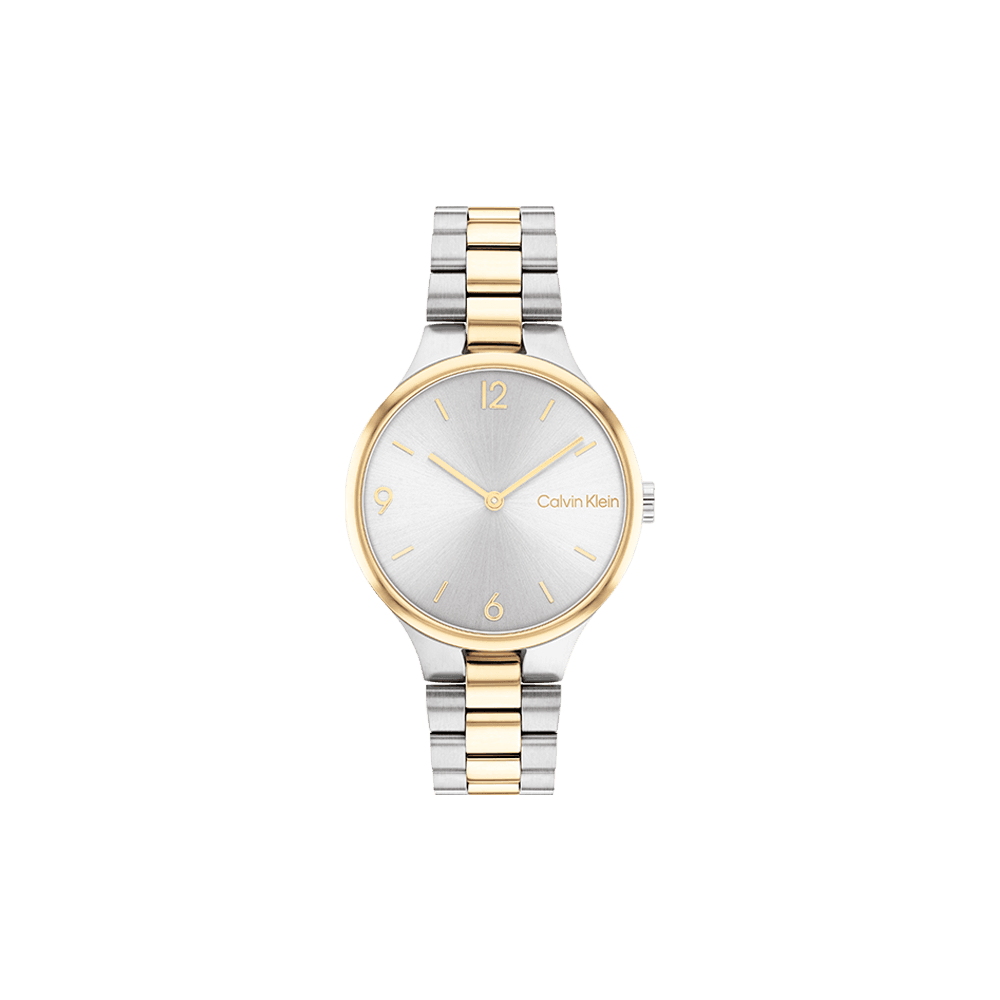 Calvin Klein Montre Calvin Klein en Métal Argenté et Doré