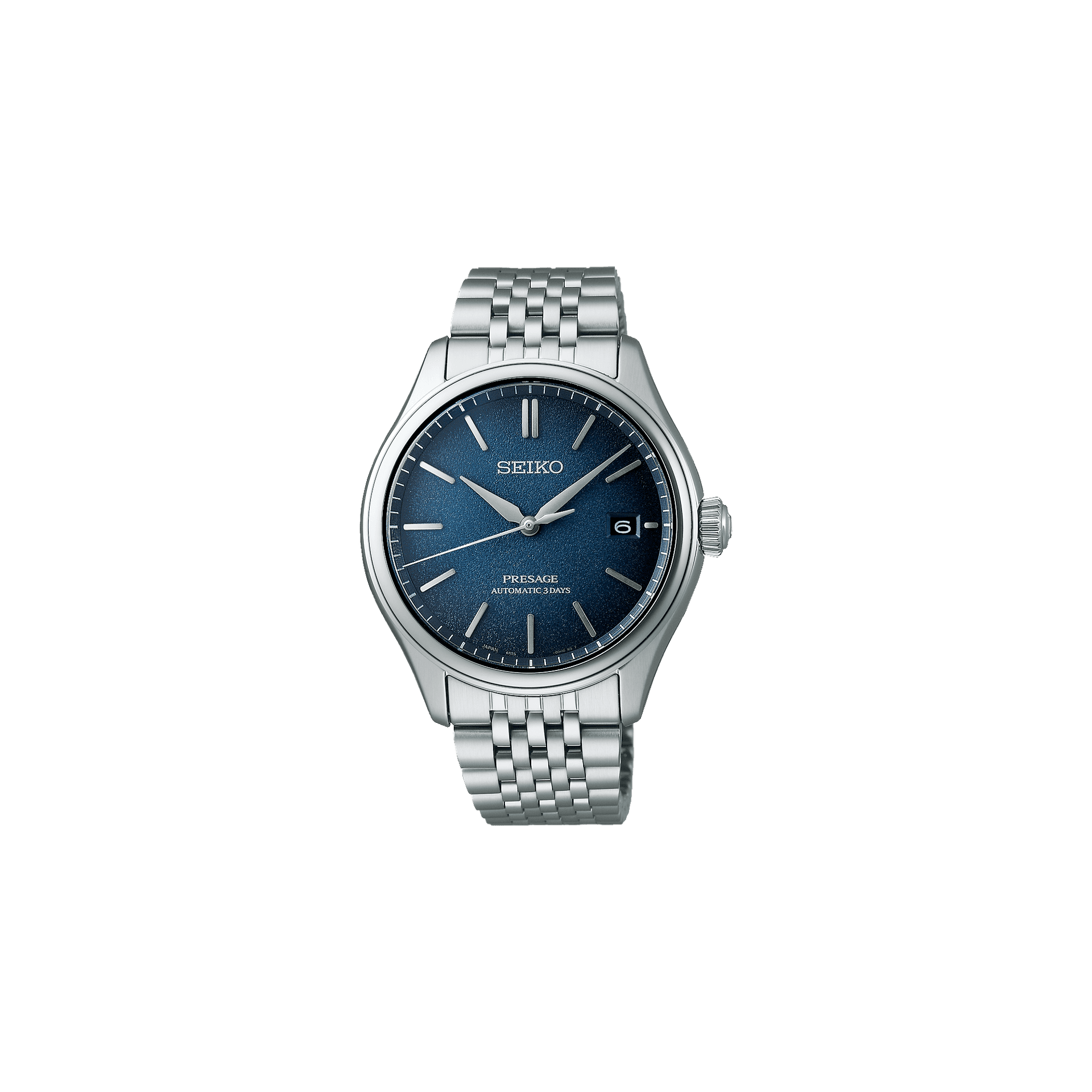 Seiko Presage — cadran bleu