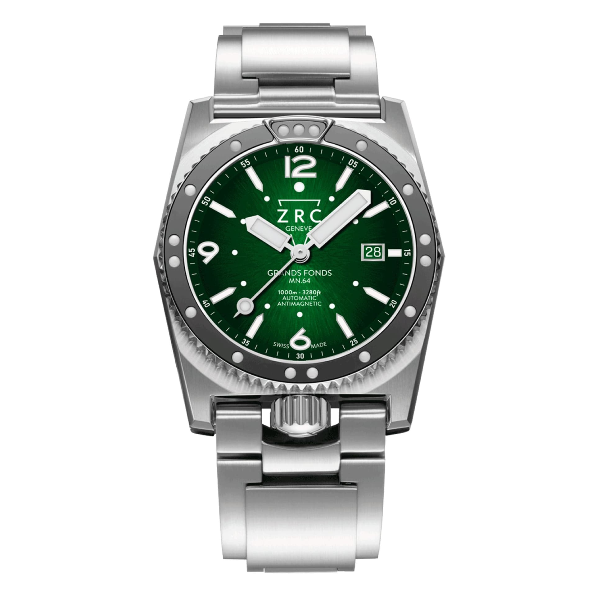 ZRC Montre ZRC Grands Fonds MN64 - Iridium - 41.5 mm - GF42183