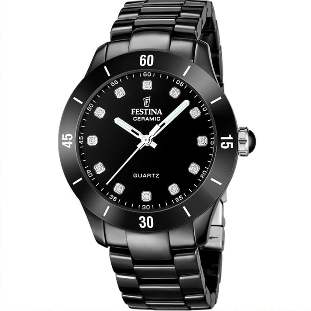 Festina Montre Festina en Céramique Noir