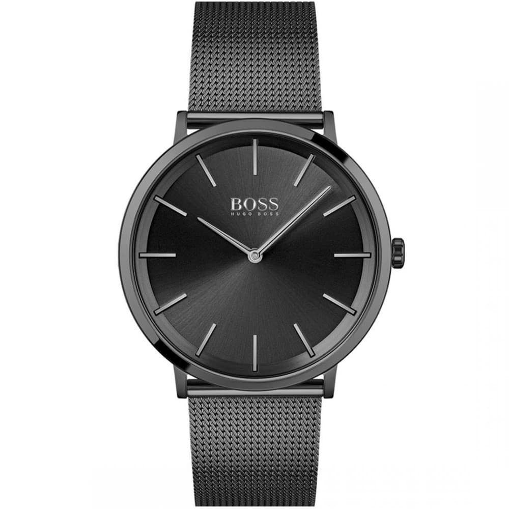 Hugo Boss Montre Boss en Acier Noir