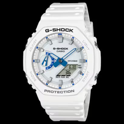 Casio GA-2100 — boîtier blanc