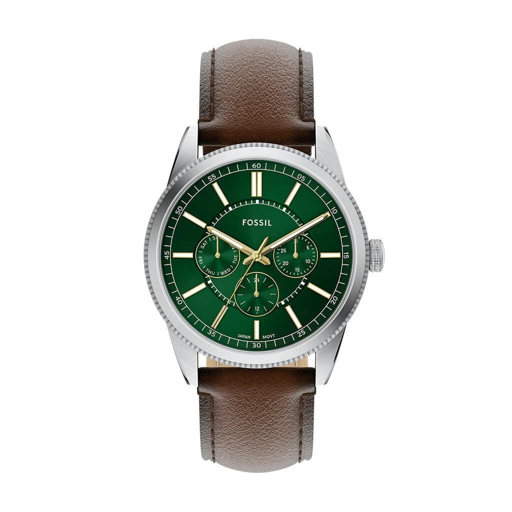 Fossil Pearson — cadran vert