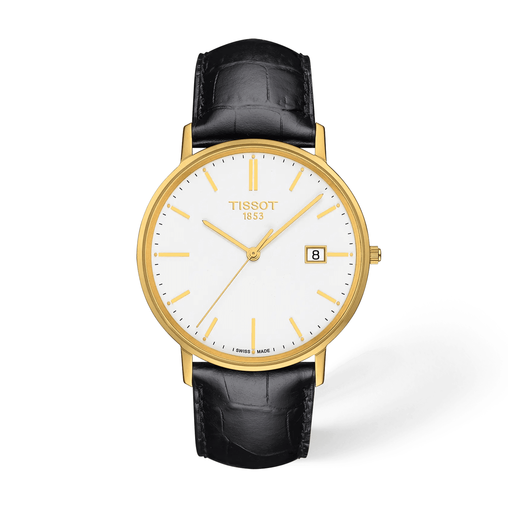 Tissot Goldrun 38 mm — cadran blanc