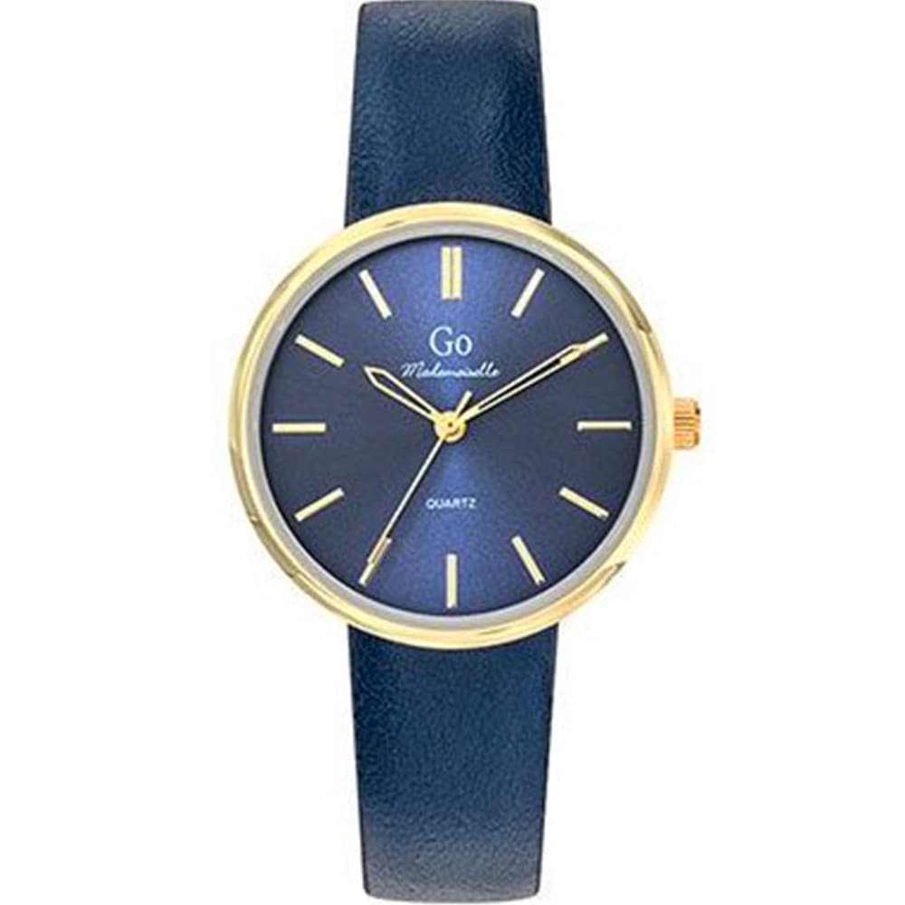 GO Mademoiselle Montre GO Mademoiselle en Cuir Bleu