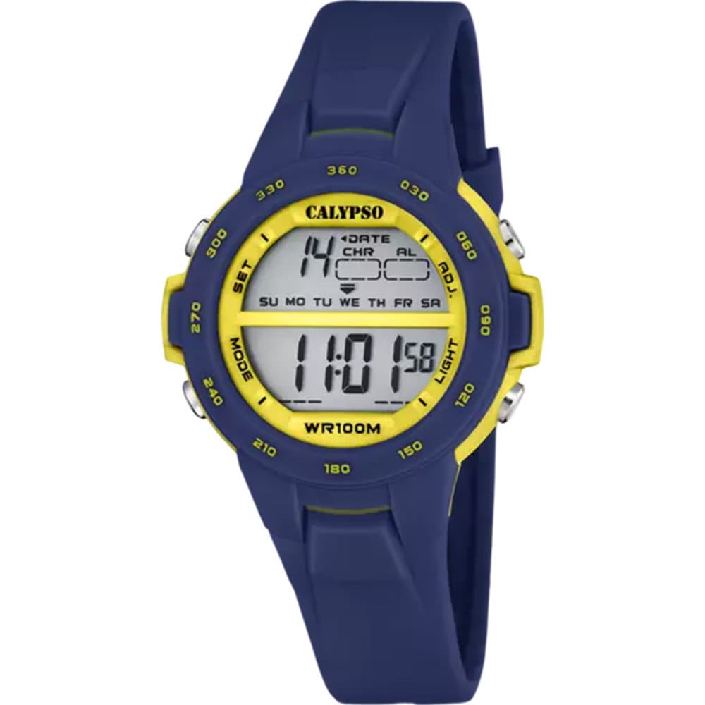 Calypso Montre Calypso en Silicone Bleu