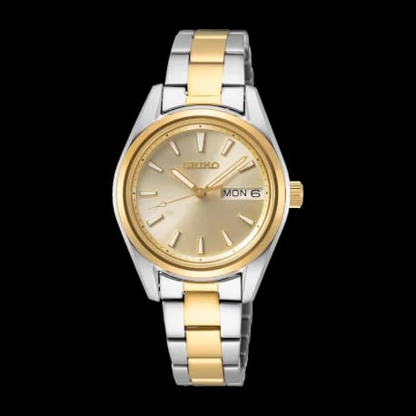 Seiko Montre Classique — cadran doré