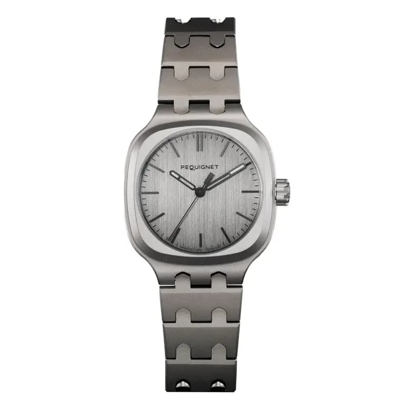 Pequignet Montre Concorde Titane Qualité Grade 5 36mm 9045336