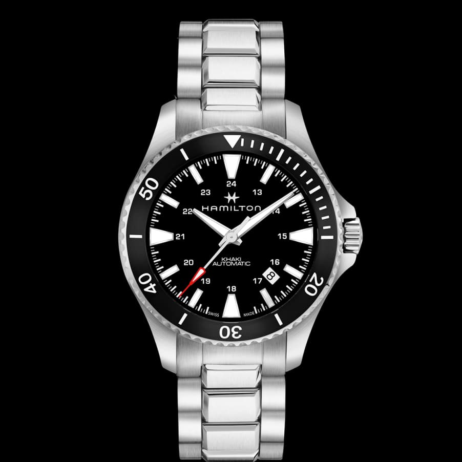 Hamilton Montre automatique Homme Khaki navy Noir