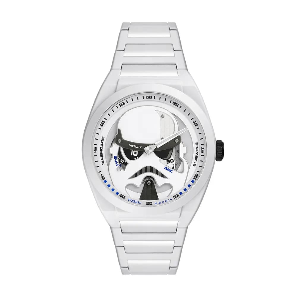 Fossil X Star Wars — cadran blanc