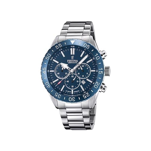 Festina Montre Homme FESTINA CERAMIC en Acier Gris