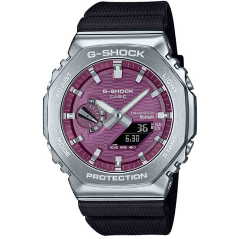 Casio Montre GShock G-Steel - Série GBM-2100 - Rose 49.3 x 44.4 mm- GBM-2100A-4B
