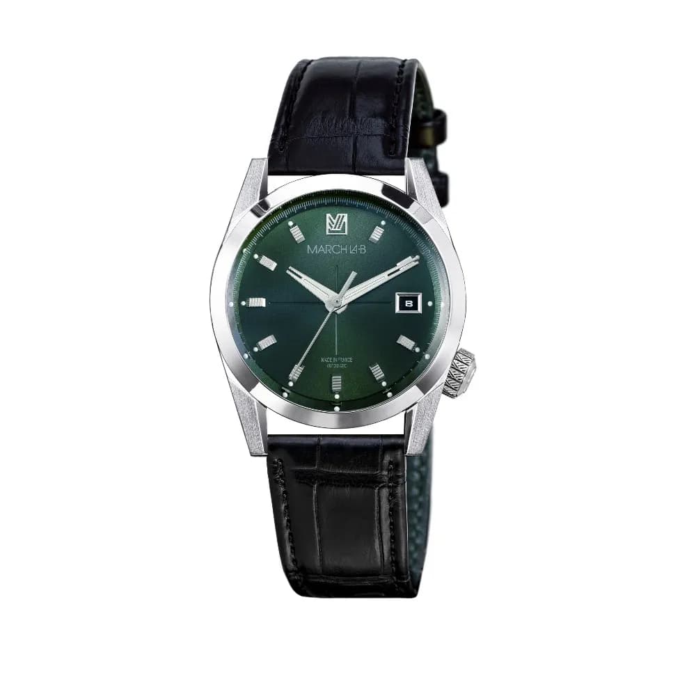 March LA.B AM89 Automatique -Grall - Alligator Noir