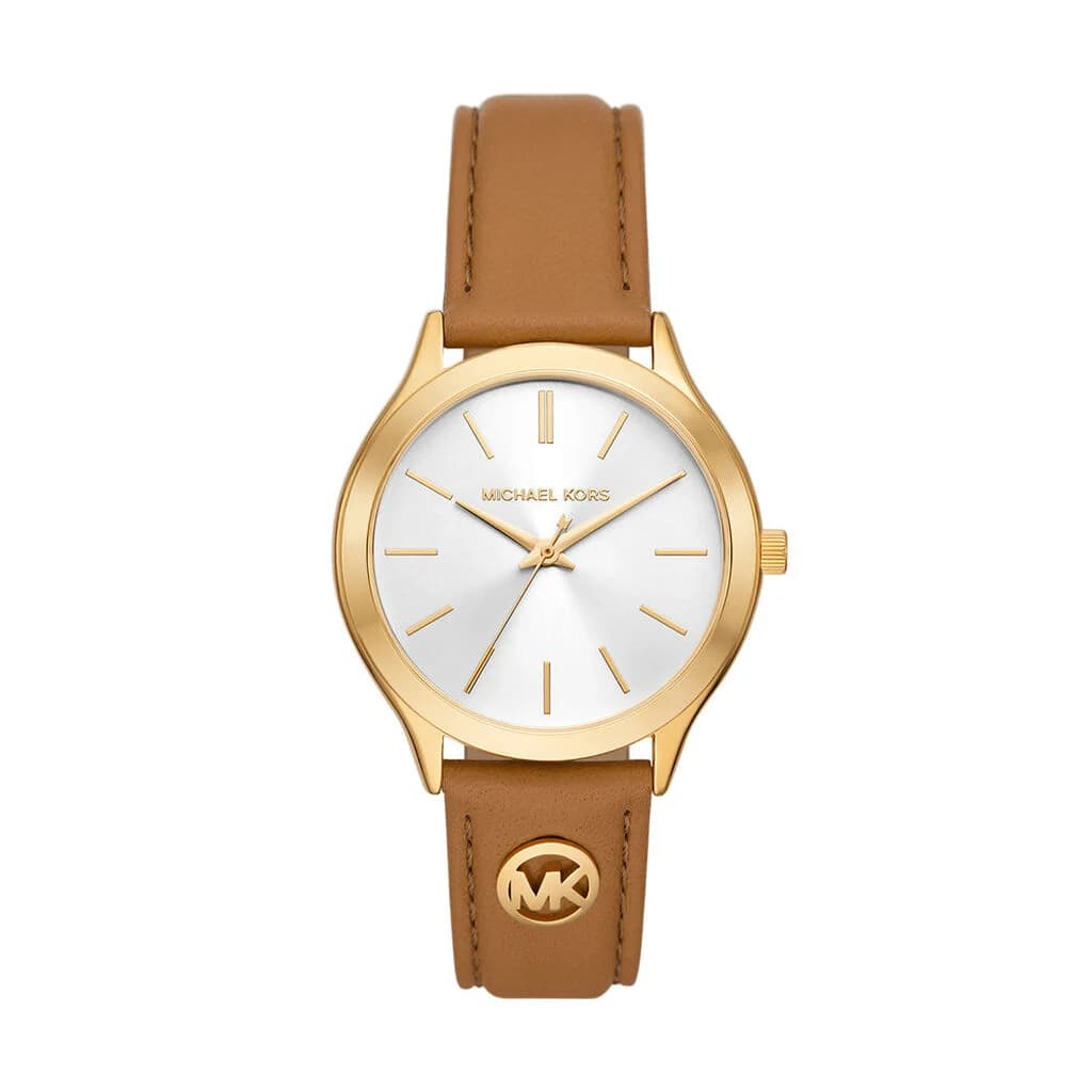 Michael Kors Montre quartz Femme Slim runway Argenté