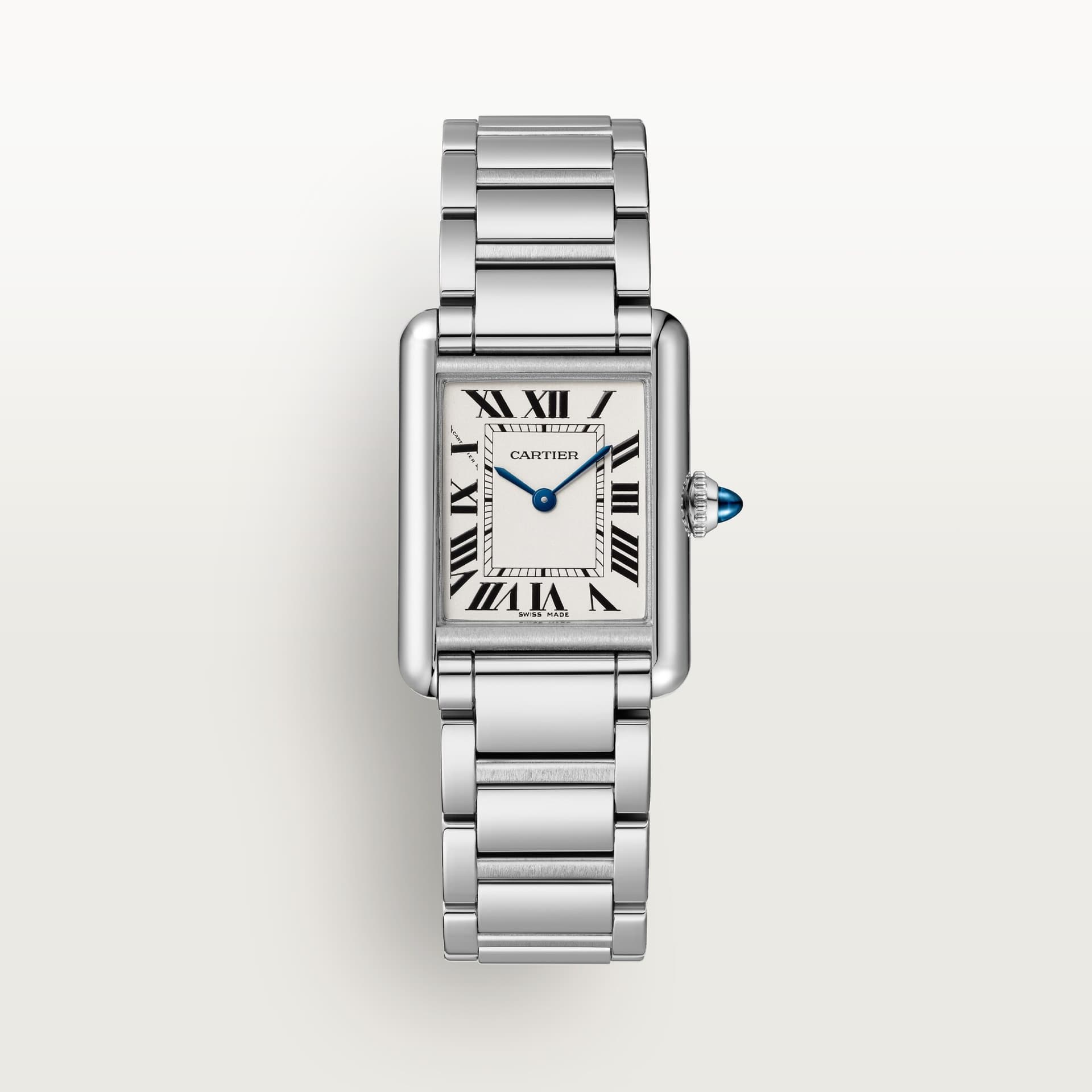 Cartier Tank Must — bracelet argenté