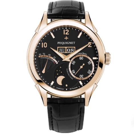 Pequignet Montre Pequignet Royale Origine Automatique Cadran Noir - 9011548